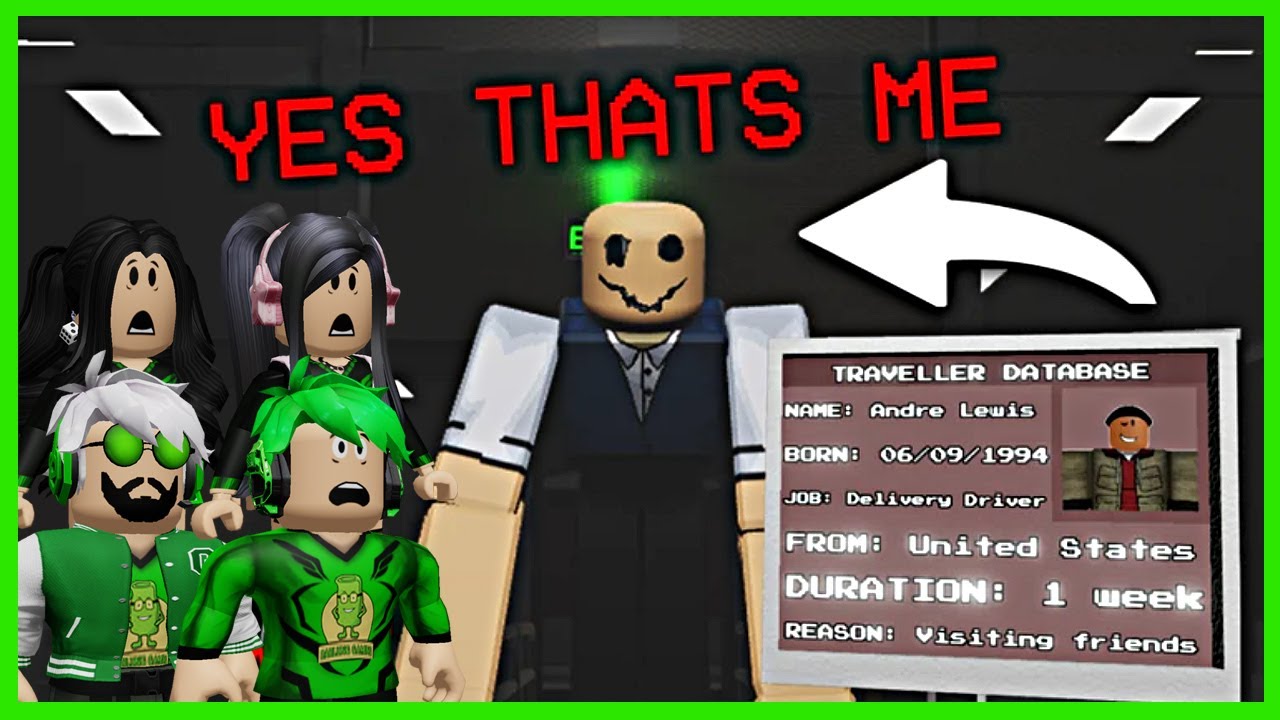 Aku Jadi Petugas Jaga Bandara Awasi Anomali Yang Menyamar 😨 - Roblox Terminal 13 Not Human