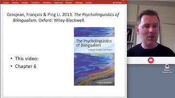 The psycholinguistics of bilingualism - simultaneous language acquisition