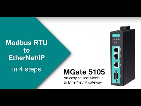 Convert Modbus RTU To EtherNet/IP In 4 Steps