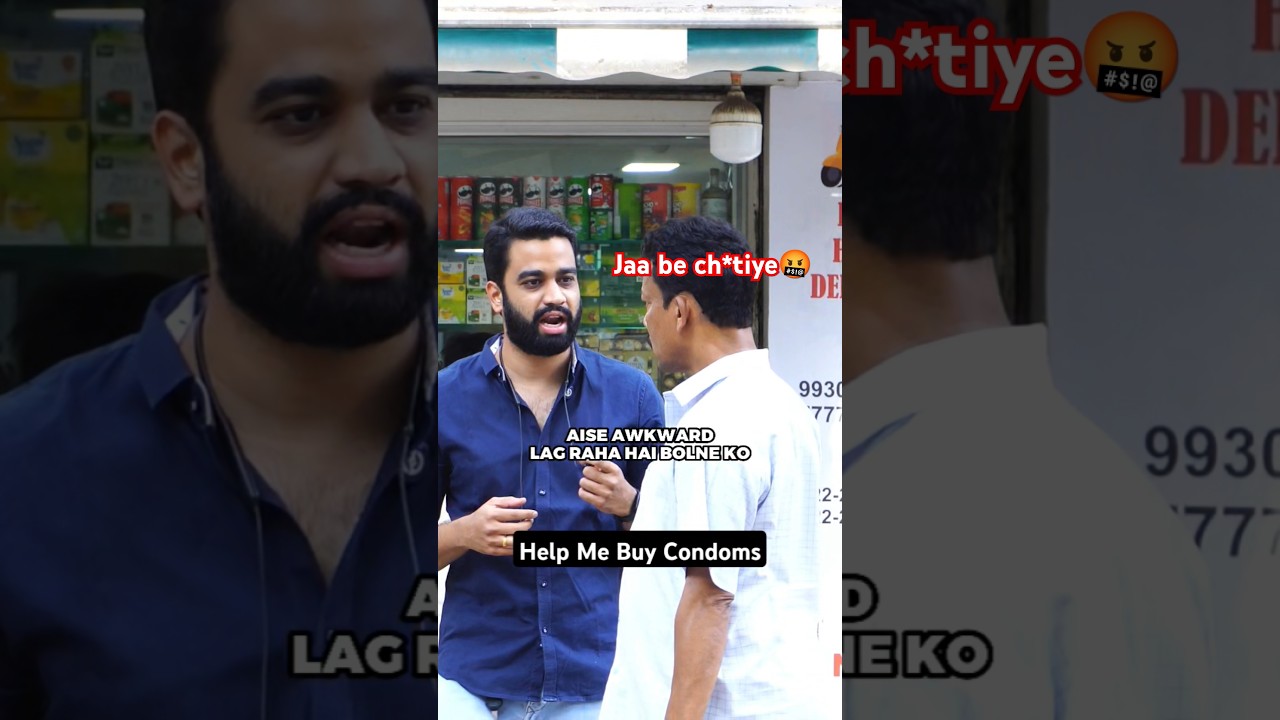 Asking Strangers to Buy Condoms For us🤣