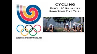 1988 Summer Olympics   Mens Road Cycling Team Time Trial