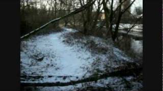 River Soar Kegworth walking through the weir island....