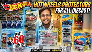 BEST BUDGET HOTWHEELS PROTECTORS🤯🔥 Must-Have for Collectors🤩 #hotwheels #diecast #protector #minigt