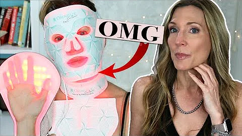 OmniLux LED Mask ~ 3 Month Results! Before & After Face, Neck, & Hand!