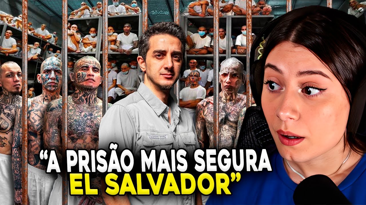 YAYAH REAGE: A PRISÃO DE MÁXIMA SEGURANÇA DO MUNDO: PRISÃO DE GANGUES EM EL SALVADOR | Yayah Clipes