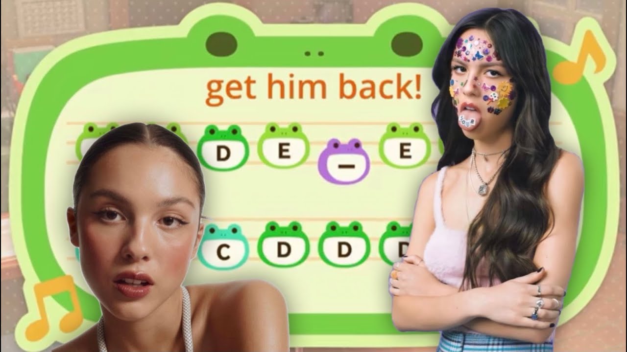 OLIVIA RODRIGO TOWN TUNES - Animal Crossing New Horizons