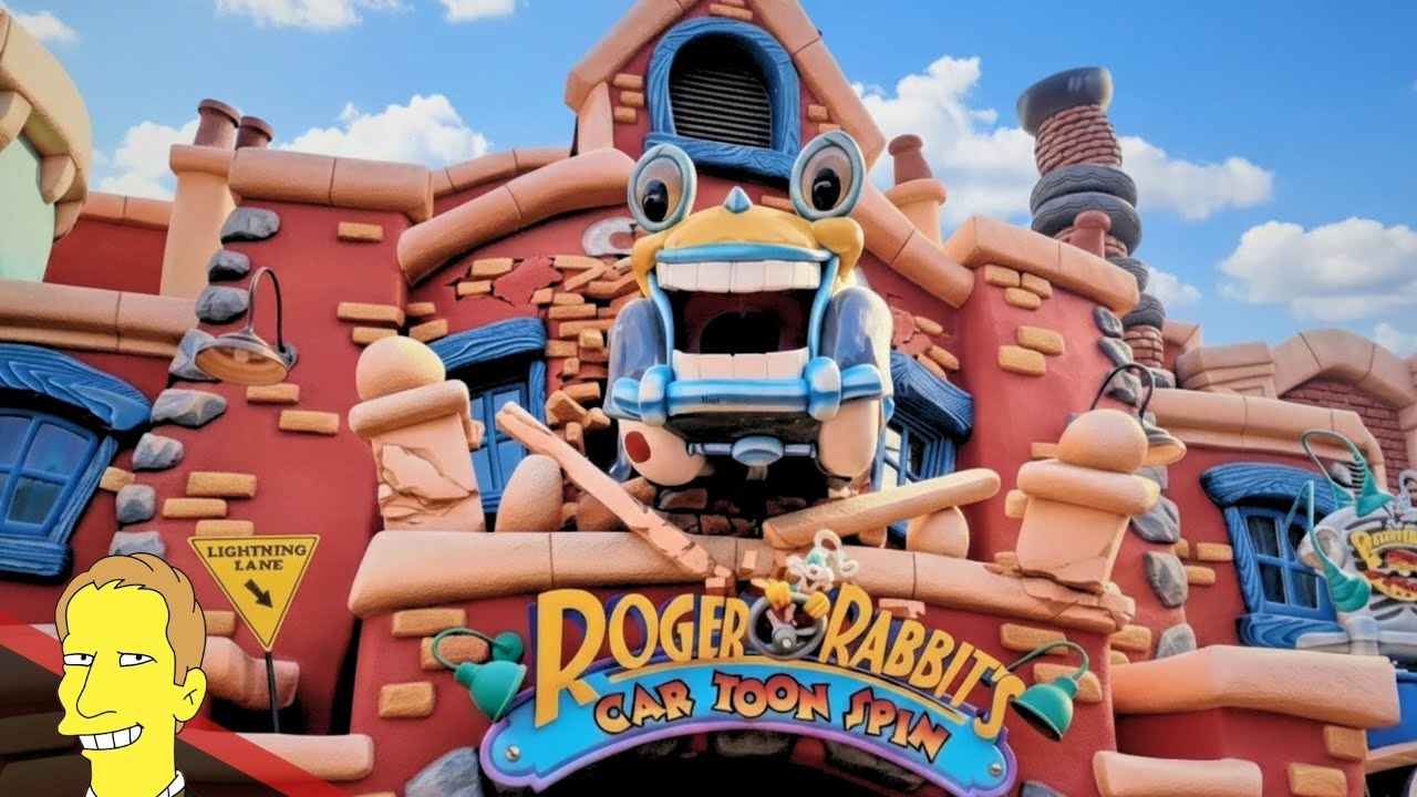Roger Rabbit's Car Toon Spin Ride POV | Disneyland California