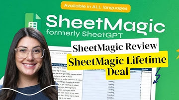 SheetMagic Lifetime Deal $49 and SheetMagic Review