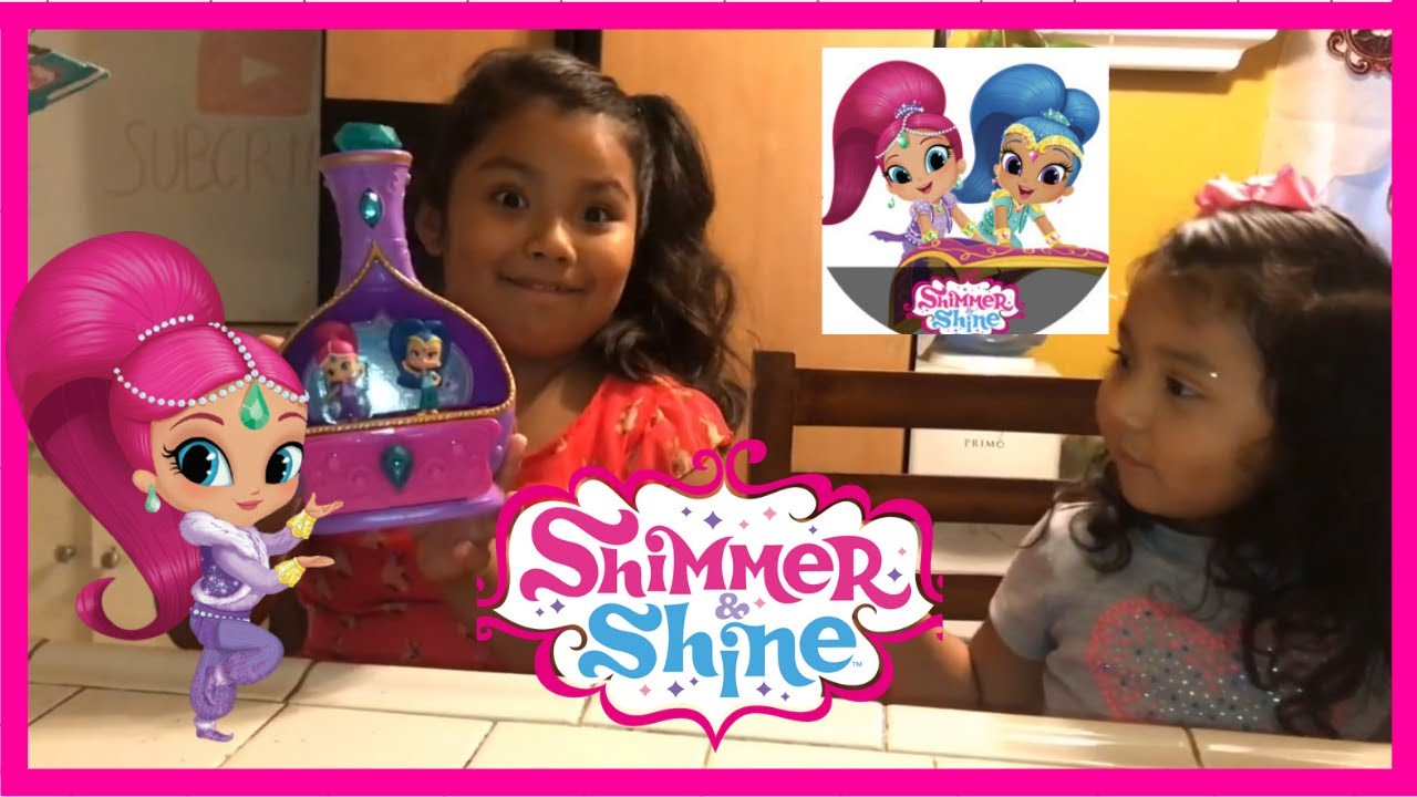 SHIMMER AND SHINE JEWELRY BOX/TOY REVIEW YouTube