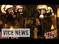 Demonstrations turn violent greeces young anarchists