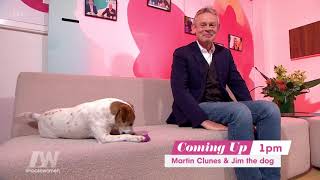 Martin Clunes' Dog Gets into the Man-gerie | Loose Women