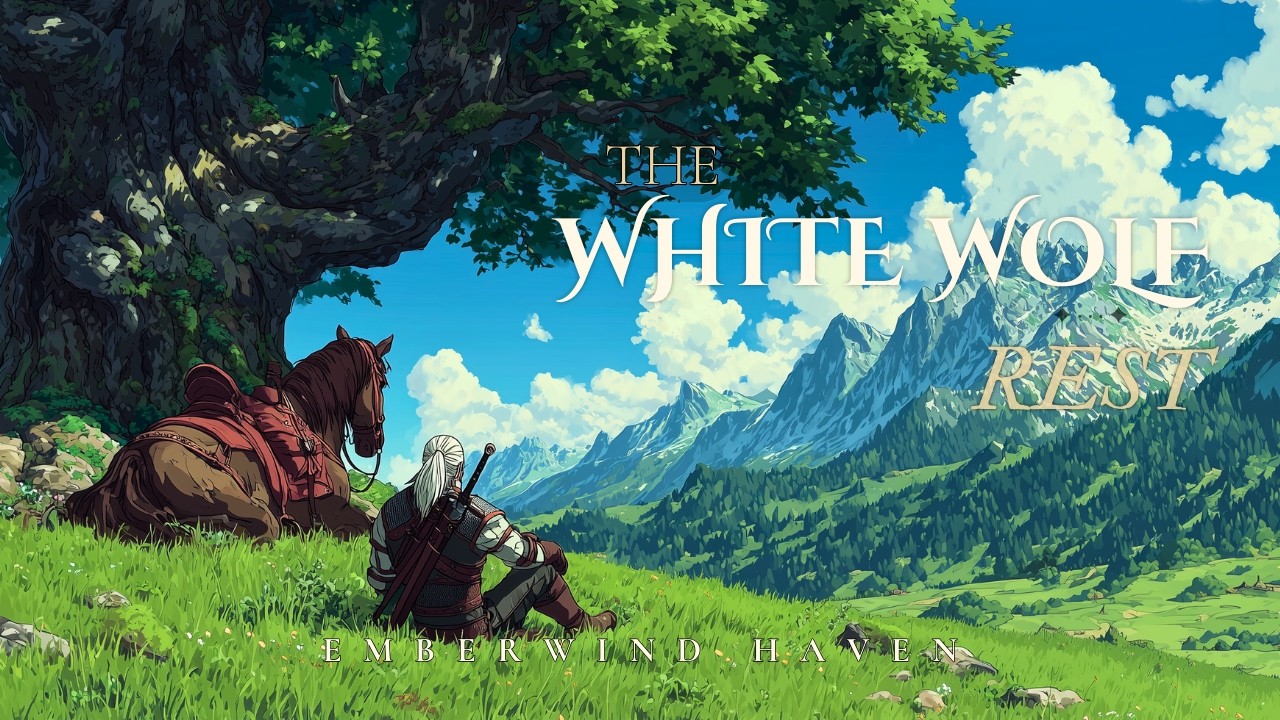 Medieval Fantasy Music For Stress Relief & Emotional Healing | The White Wolf Rest