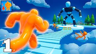Tall Man Run - Gameplay Walkthrough Part 1 - Grow Bigger & Crush Every Boss! (iOS, Android) screenshot 2