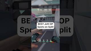 BEST Jett OP Spots on Split (Valorant Tips)