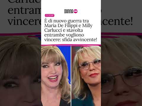 Video È di nuovo guerra tra Maria De Filippi e Milly Carlucci e stavolta entrambe vogliono vincere!