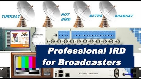 Professionele satelliet-IRD-apparaten | BLANKOM