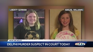 Hearing held for Delphi murder suspect