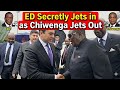 ED Secretly Returns As VP Chiwenga Flies Out To Azerbaijan 