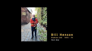 Bill Henson Prahran CAE 1973 – 74Part One