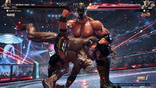 Tekken 8 King Grabs Raven Wrestling Gyaku Ryona
