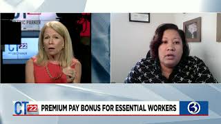 CT '22 : CT's comptroller talks about a $1,000 COVID program for essential workers