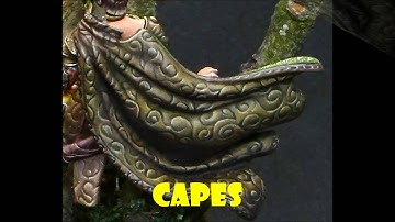 Green stuff Tutorial #1 Capes