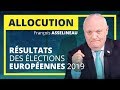 🔴 Réaction de François Asselineau aux résultats des élections européennes 2019