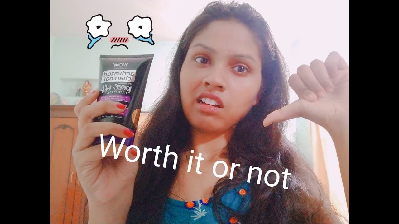 Review:Wow Charcoal Peel Off Mask//Does it really remove blackheads or it's a Big Nooo😥😥😥