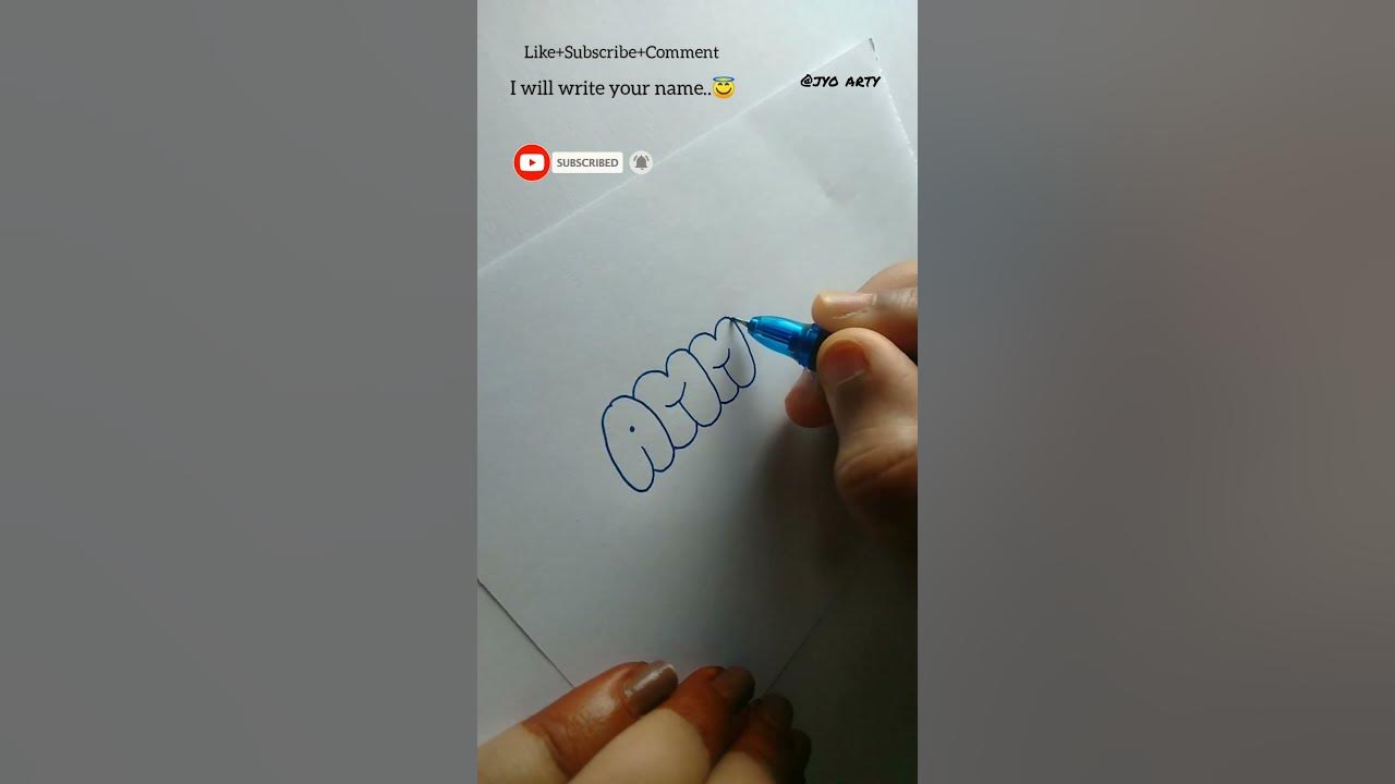 How To Write AMMU ANJI In Bubble Letters art tutorial letters YouTube how-to-write-ammu-anji-in-bubble-letters-art-tutorial-letters-youtube