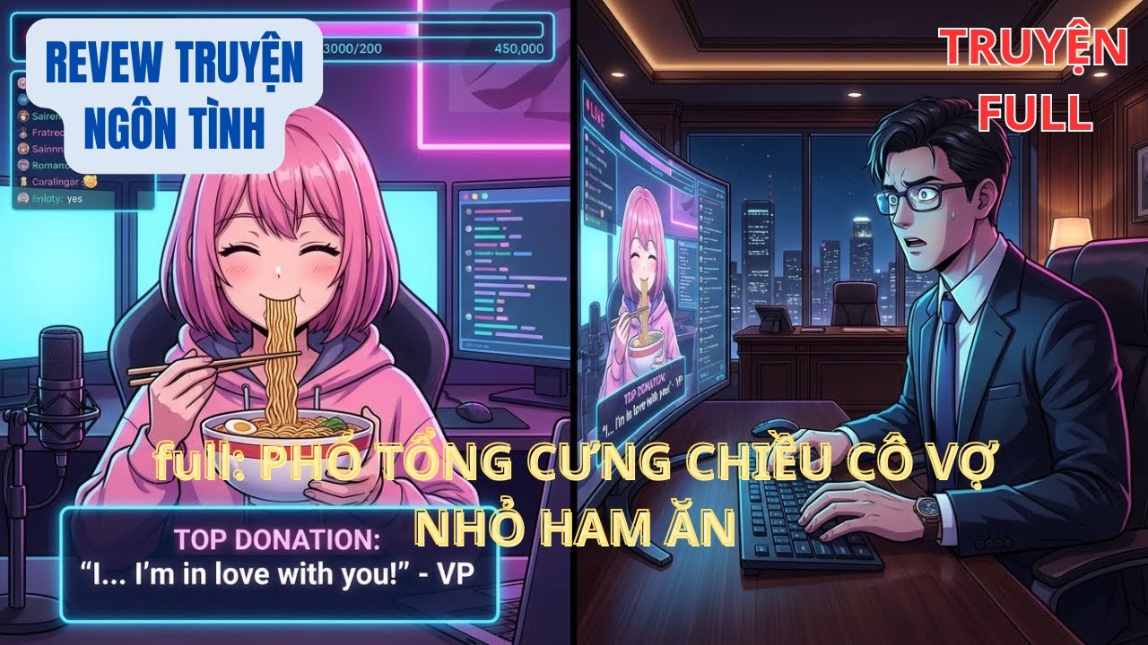 FULL: PHÓ TỔNG CƯNG CHIỀU CÔ VỢ NHỎ HAM ĂN