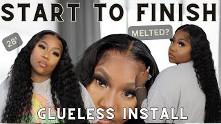 START to FINISH wig INSTALL || Wig Tips || BEGINNER Friendly || WORLD NEW HAIR