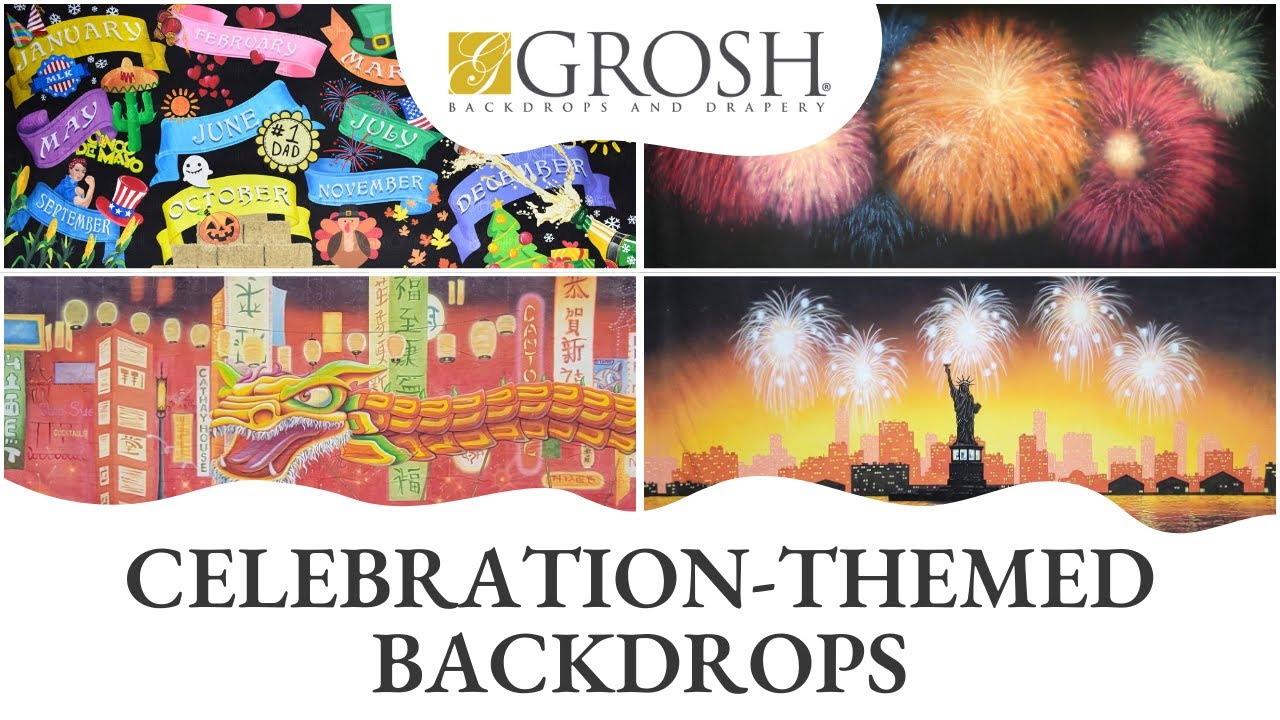 Celebration-Themed Backdrops