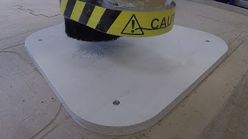 2D Profile Toolpath - CNC Milling - Ball Nose Bit