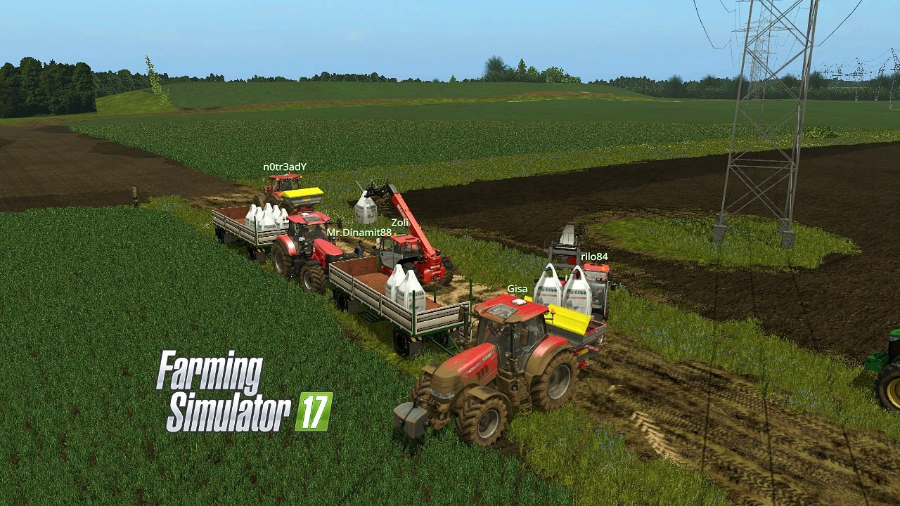 FS 17 Multiplayer TSZ Map V4. Műtrágya szórás - YouTube