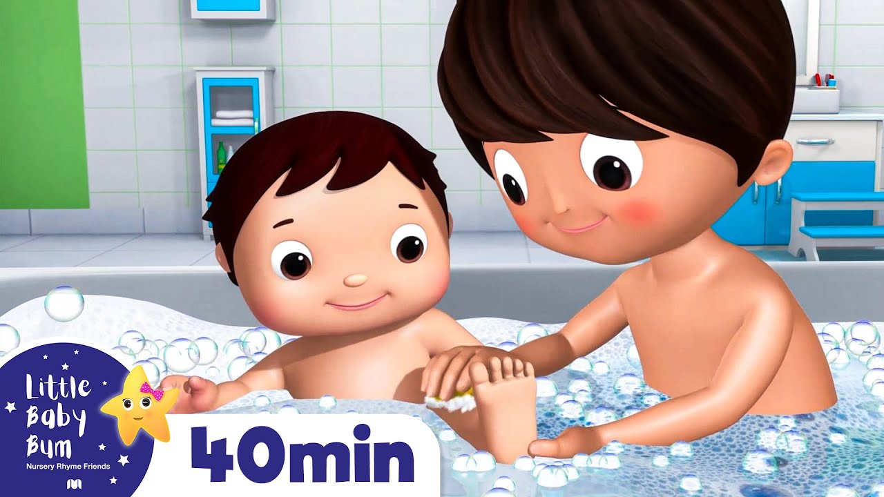 Bath Time | Nursery Rhymes & Kids Songs | Little Baby Bum | Cartoons For  Kids | +More Nursery Rhymes - YouTube