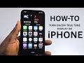 How to Turn ON or OFF True Tone Display on iPhone
