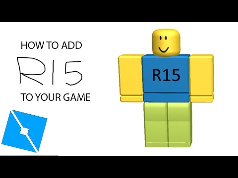 Roblox Studio Tutorial How To Add R15 To Your Roblox Game - 
