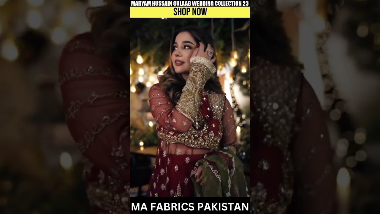 Maryam Hussain Gulaab Wedding Collection 2023 