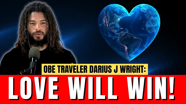 "Het einde van al het lijden op aarde komt eraan" | OBE Traveler Darius J. Wright