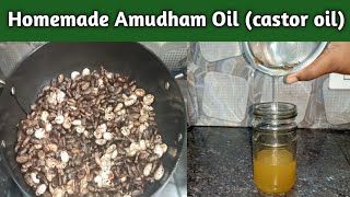 Homemade Amudham Oil (castor oil Preparation at home)/castor oil for hair growth