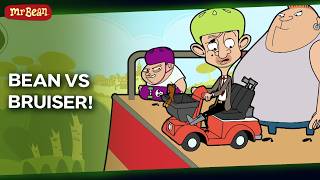 mr bean challenges bruiser jr skate park mr bean adventures