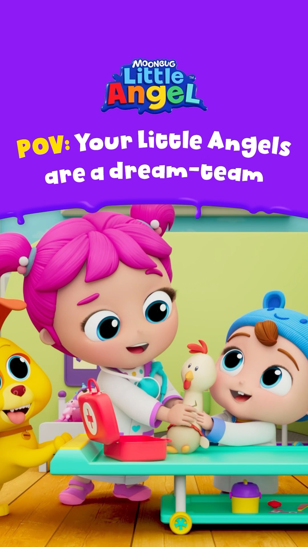 Brothers and Sisters can get along! #nurseryrhymes #babyjohn #toddlers