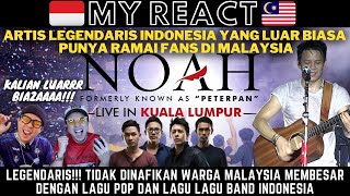 LUAR BIASA!! ARTIS LAGENDARIS NOAH DATANG KE MALAYSIA PUNYA RAMAI FANS