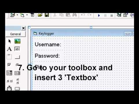 VB6: HOW TO MAKE A KEYLOGGER