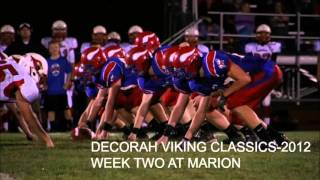 8/31/12-DECORAH FOOTBALL-WEEK 2 VS MARION