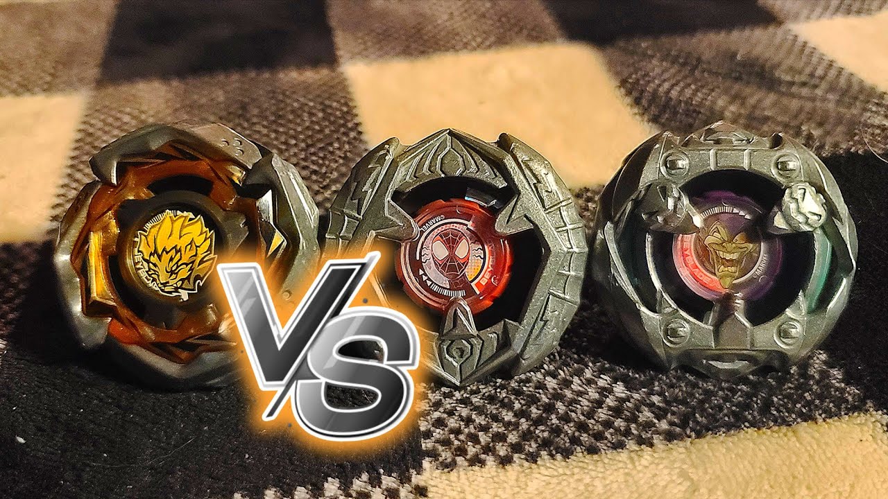 NEW MARVEL BEYS! BEYBLADE X BATTLE! Fang Leon Vs Miles Morales