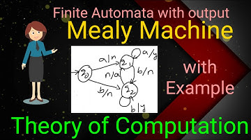 Mealy Machine with Example in TOC ,Definition of Mealy | Automata Theory