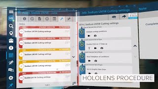 Augmented Reality Work Instructions with HoloLens screenshot 4