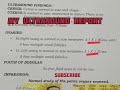 My Ultrasound report ||  अल्ट्रासाउंड रिपोर्ट कैसे समझे | How to understand ultrasound report ||