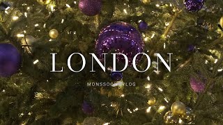 Living in London VLOG | Christmas mood in London, Borough Market, Lasagne, Christmas Market[Eng sub]